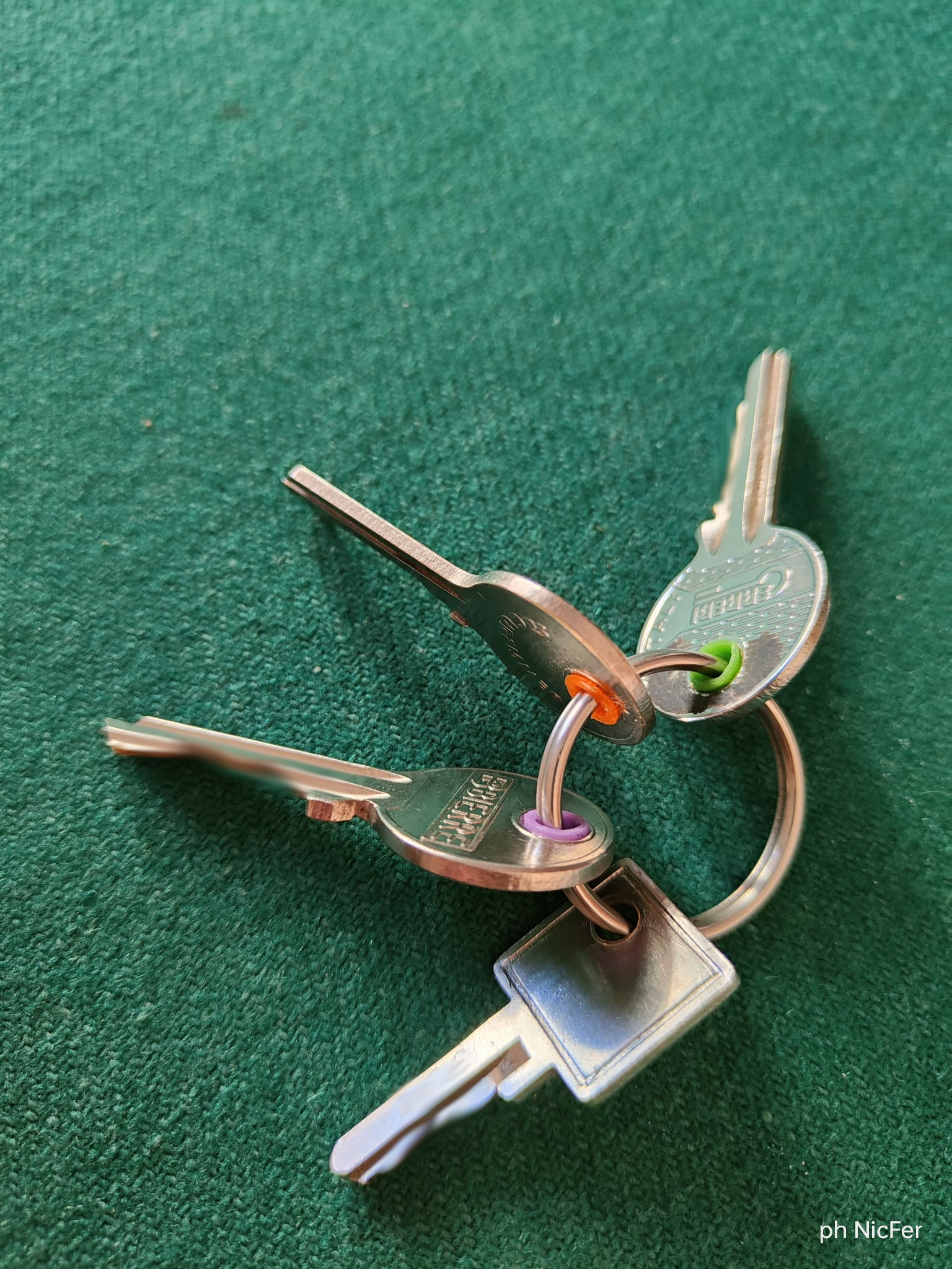 NKI_CKT - Nki colored key tag