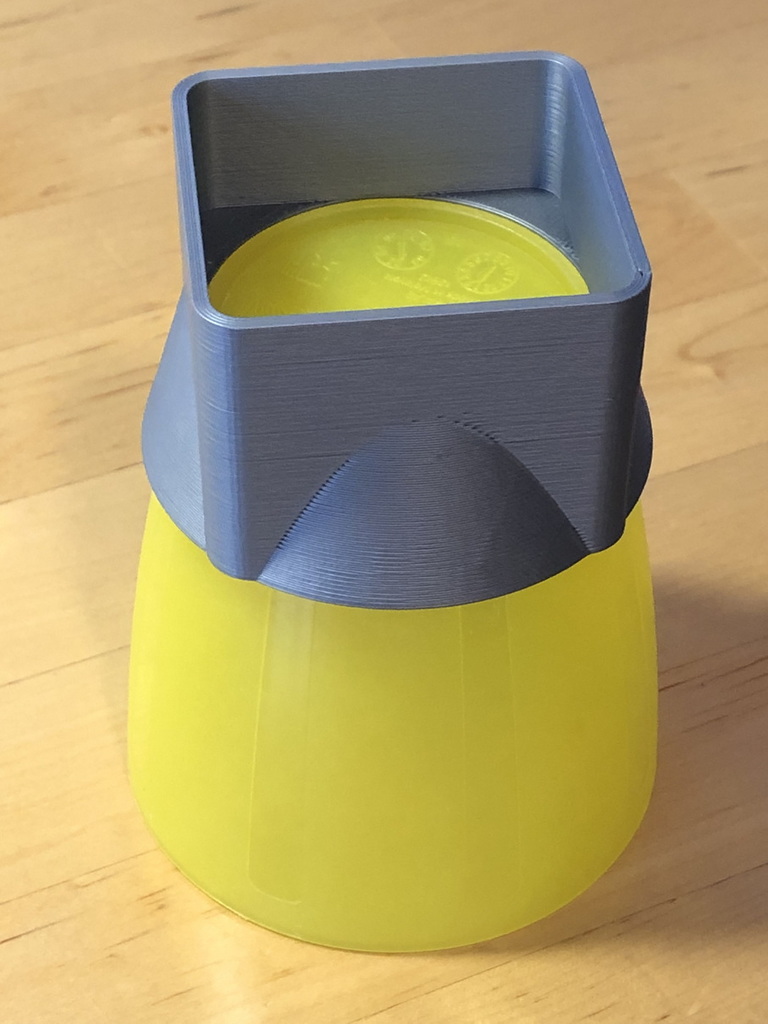 Ikea Table leg cup extension adapter by Tom0285 Download free STL