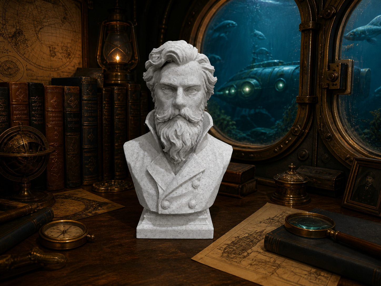 Prince Dakkar - Captain Nemo - bust