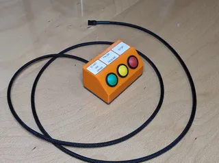 Octoprint buttons case