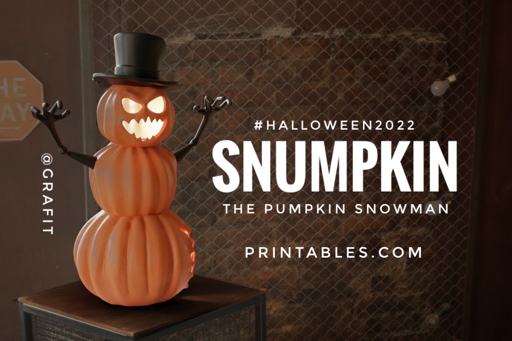 Snumpkin the Pumpkin Snowman