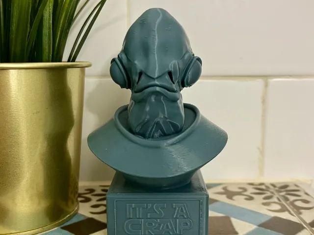 Admiral Ackbar bust - "It's A Crap"