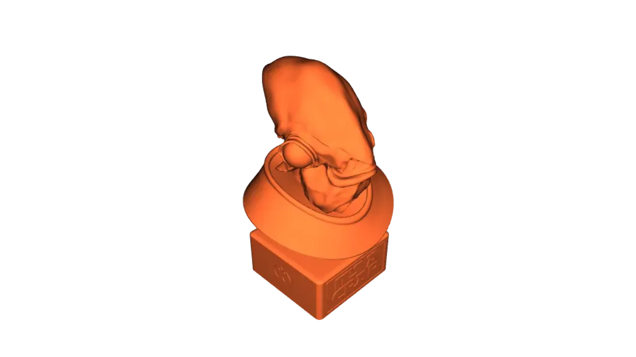 Admiral Ackbar bust - "It's A Crap" by Blueberry Thor | Download free ...