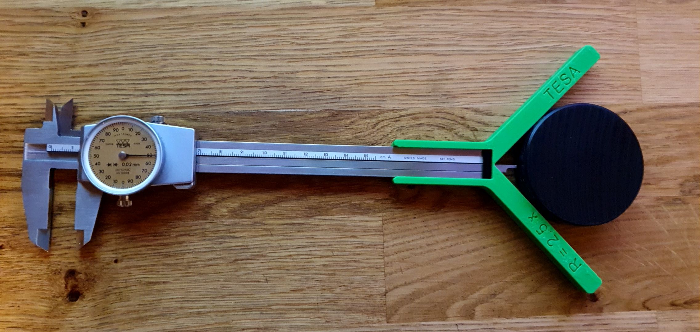 Caliper Radius Gauge TESA – Factor 2.5