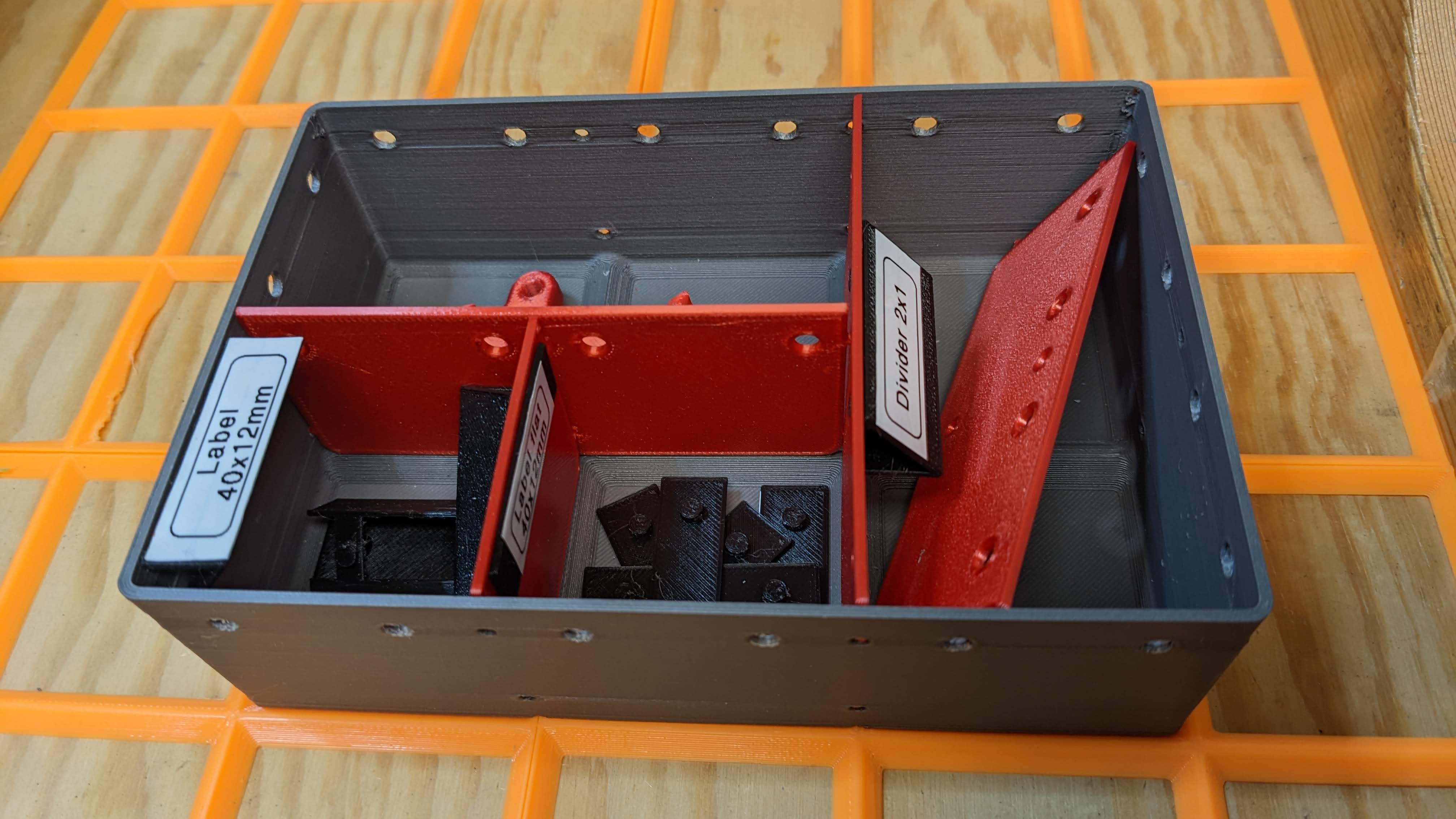 Assortment boxes 50x50 grid by Markus Download free STL model