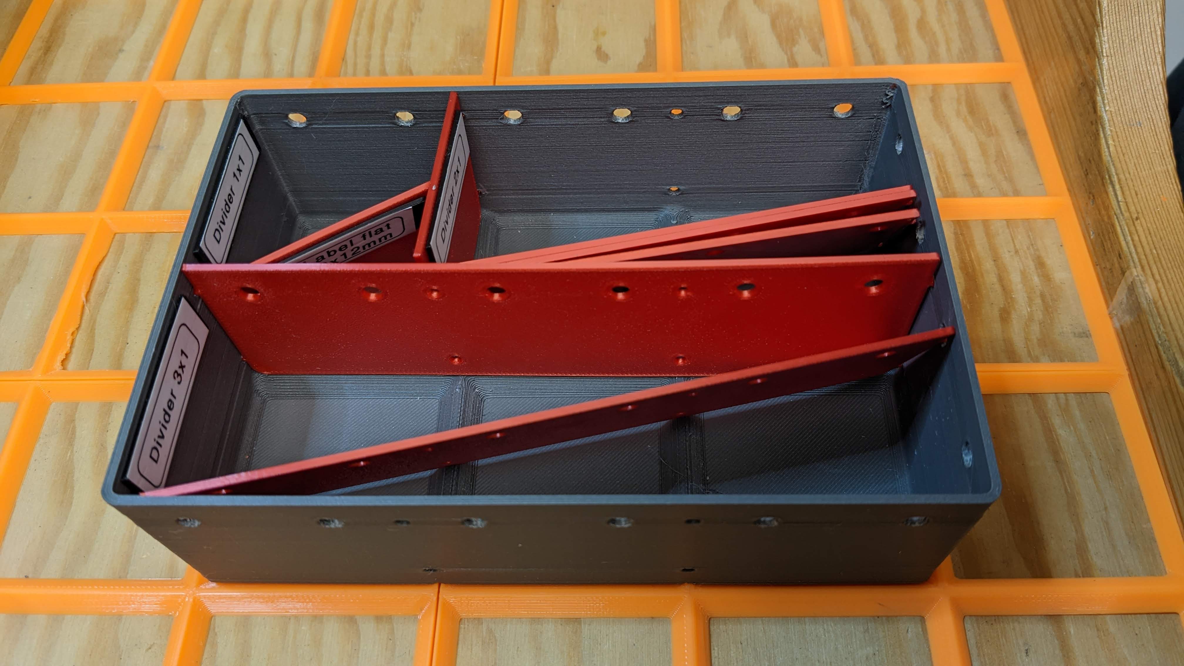 Assortment boxes 50x50 grid by Markus Download free STL model