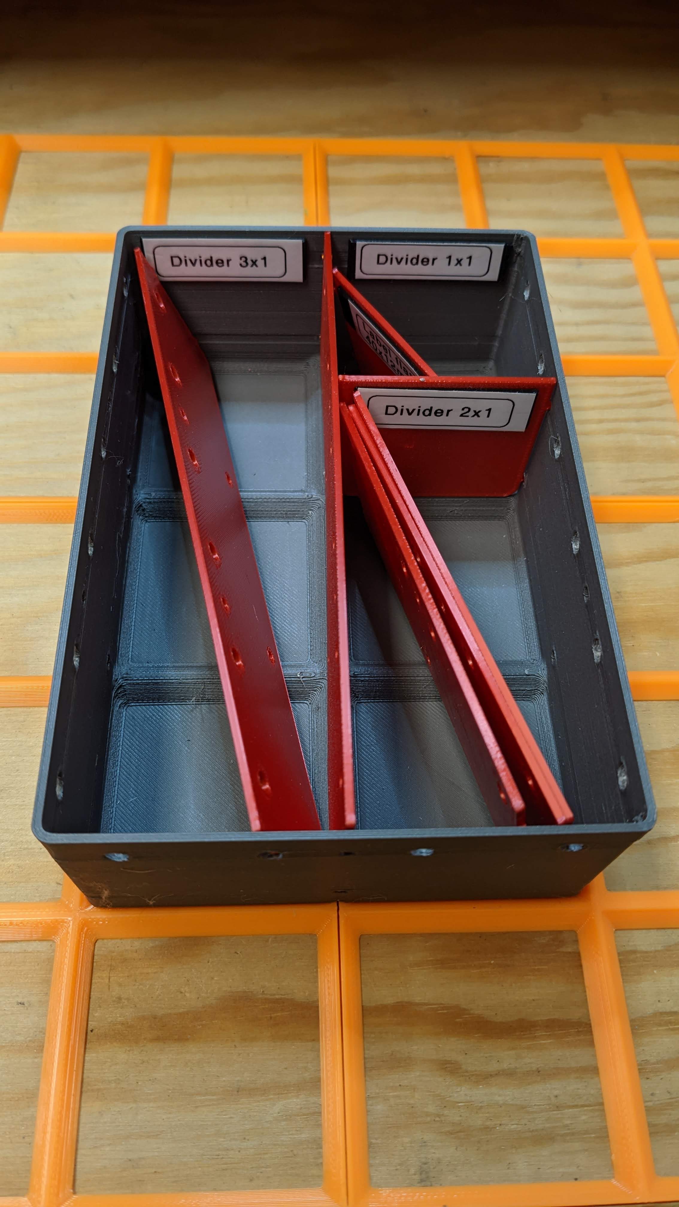 Assortment boxes 50x50 grid by Markus Download free STL model