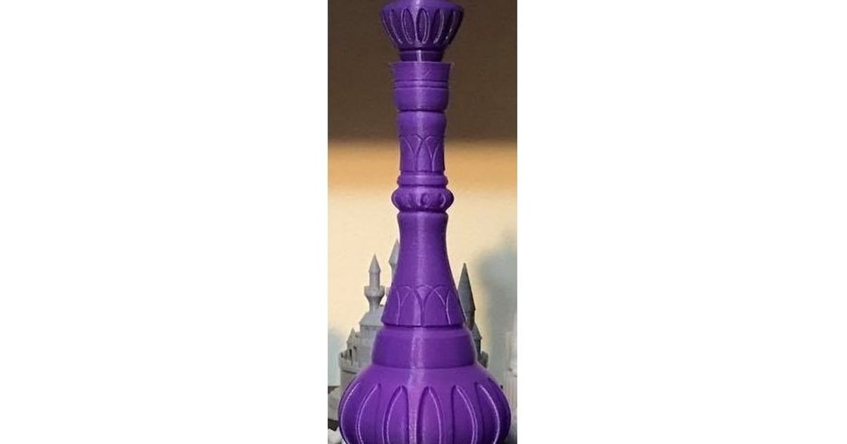 Free STL file Jeannie Bottle with stopper 🍾・3D printer design to  download・Cults