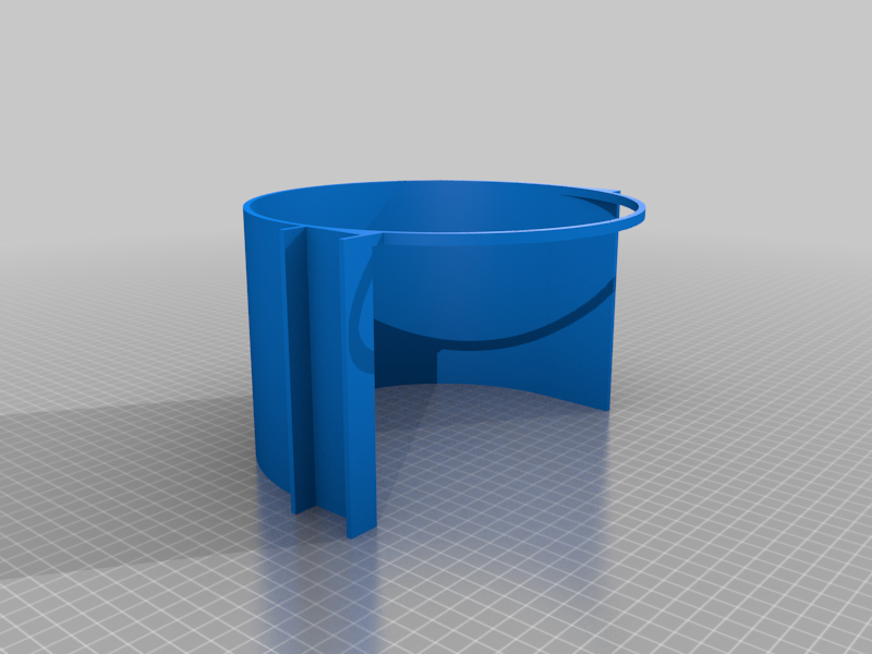 Miniatura 2 do modelo 3D Pyrex Bowl Shelf/Stack