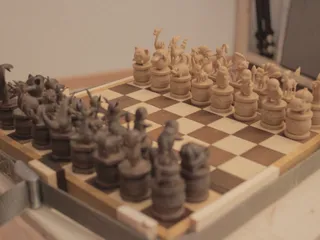 Pokemon Chess by roshandp1  Pokemon, 3d printing, Chess set