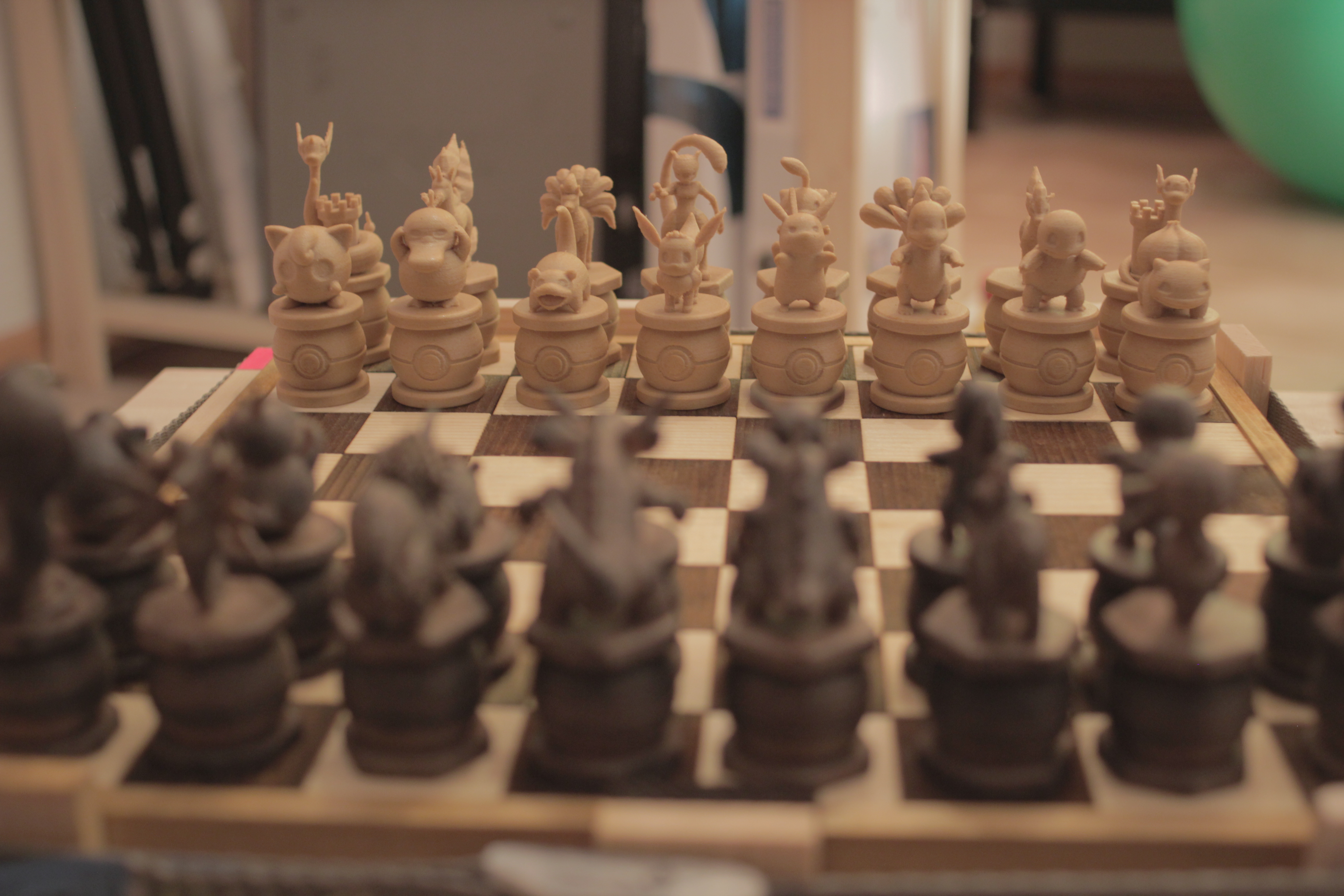 Miniatura 15 do modelo 3D Pokémon Chess Set