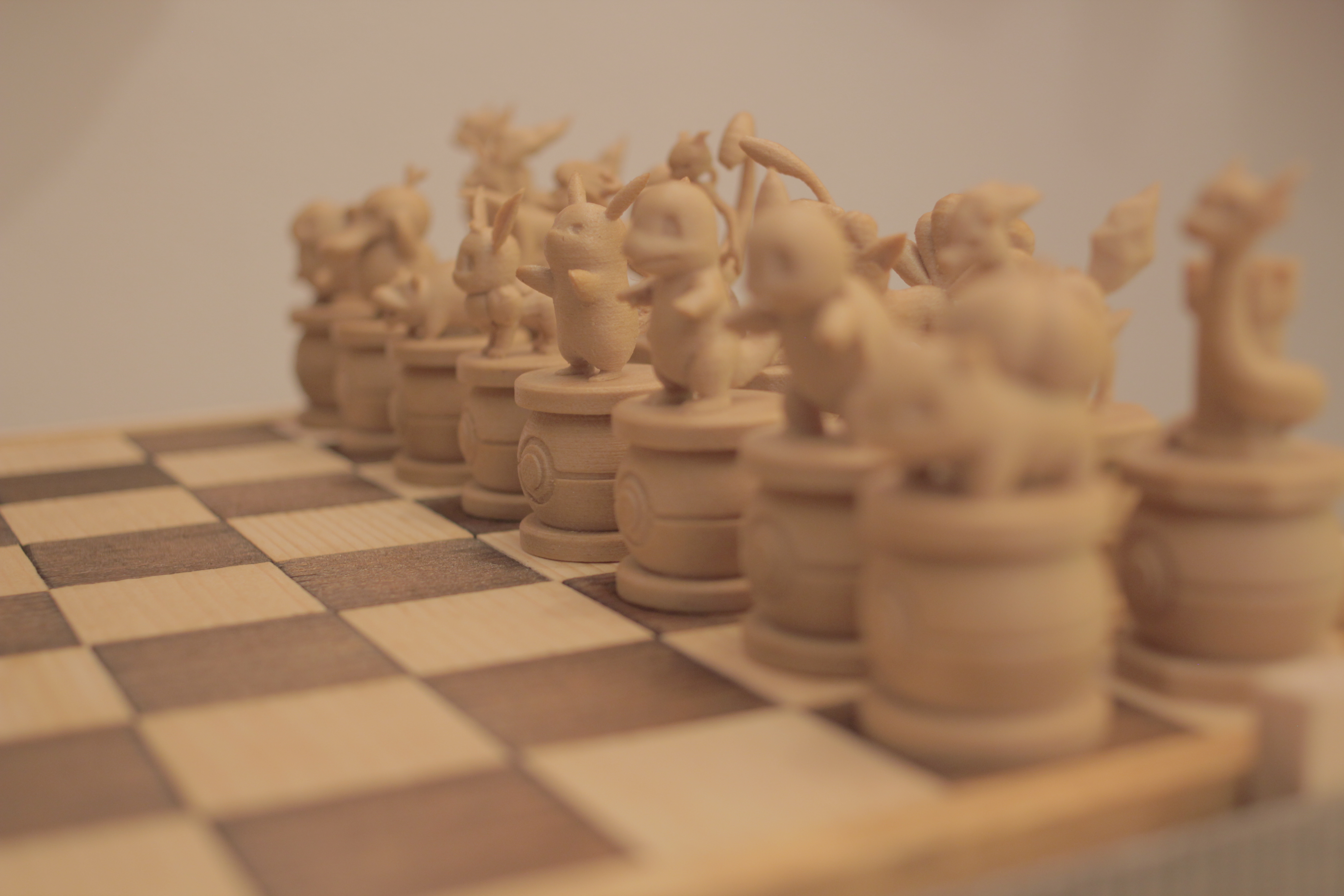 Miniatura 6 do modelo 3D Pokémon Chess Set