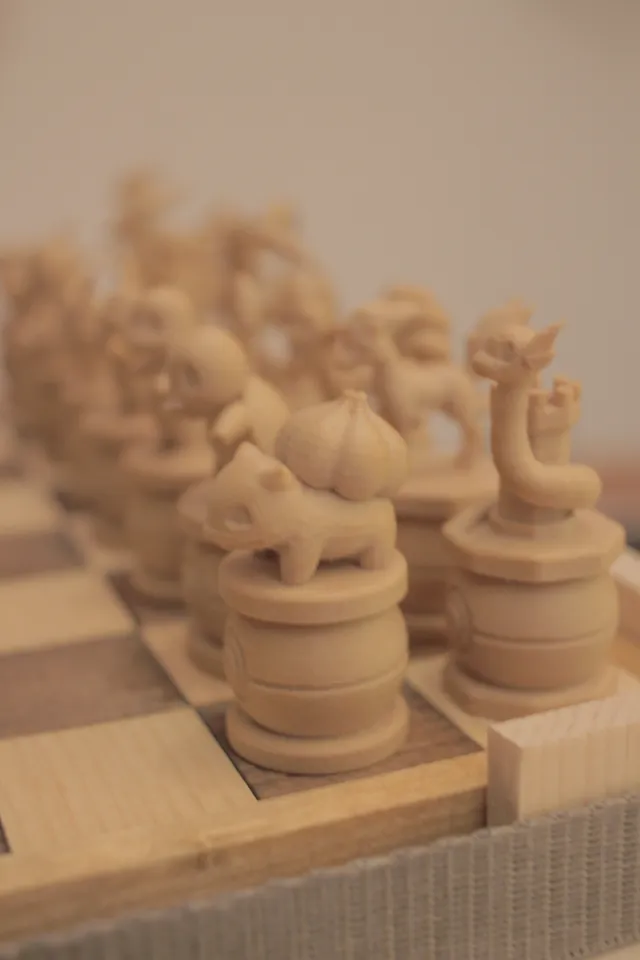 Pokemon Chess by roshandp1  Pokemon, 3d printing, Chess set