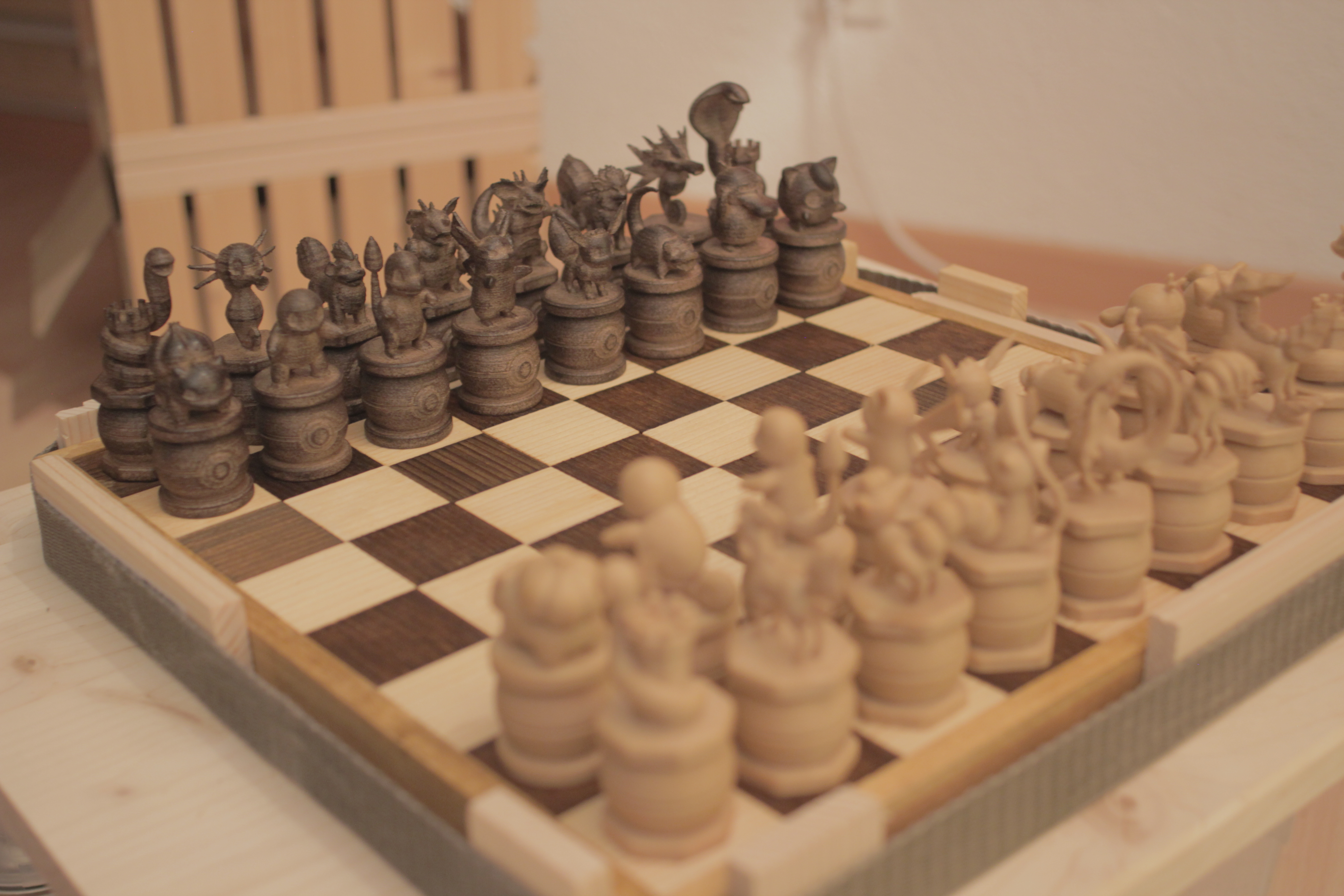 Miniatura 16 do modelo 3D Pokémon Chess Set