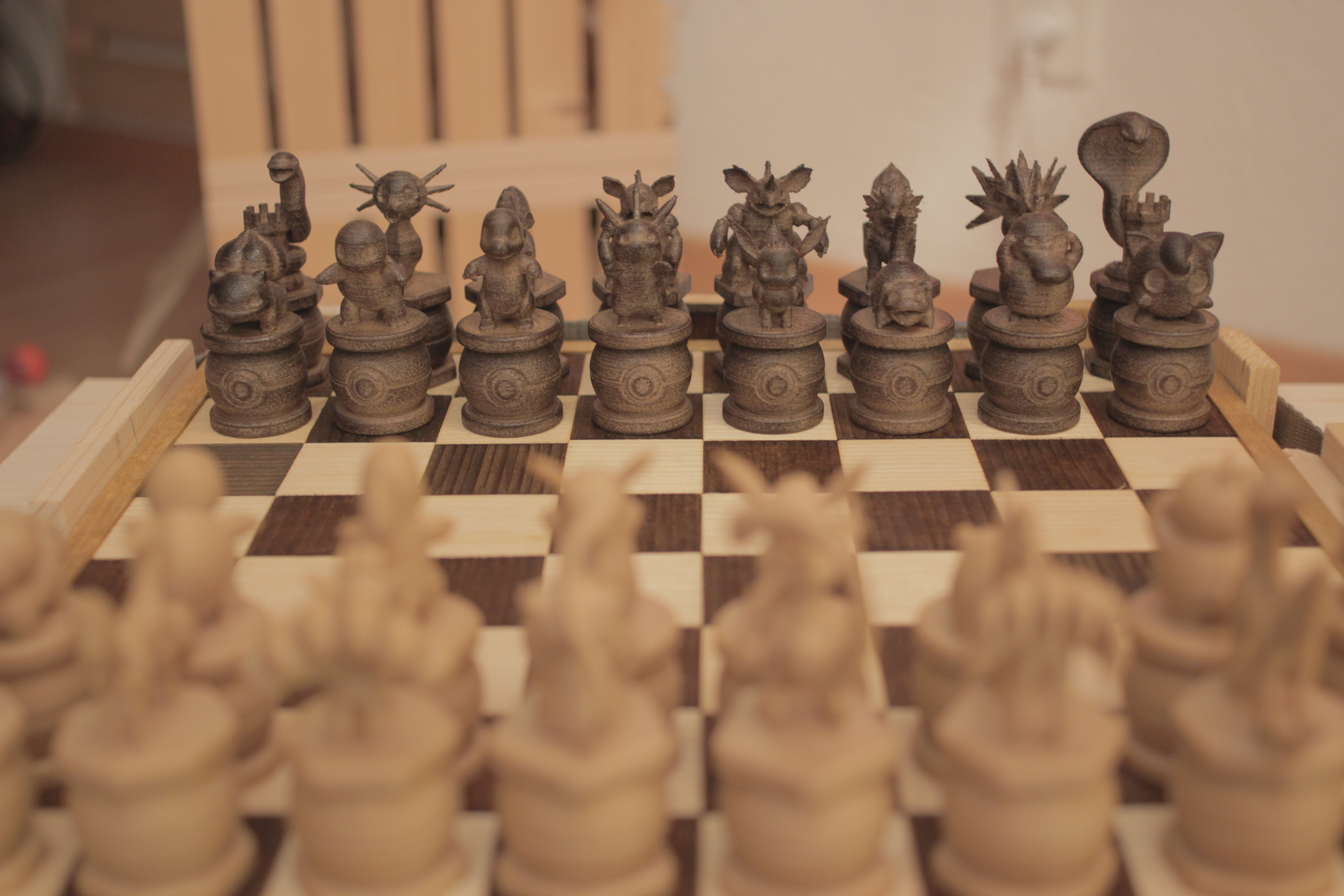 Miniatura 14 do modelo 3D Pokémon Chess Set