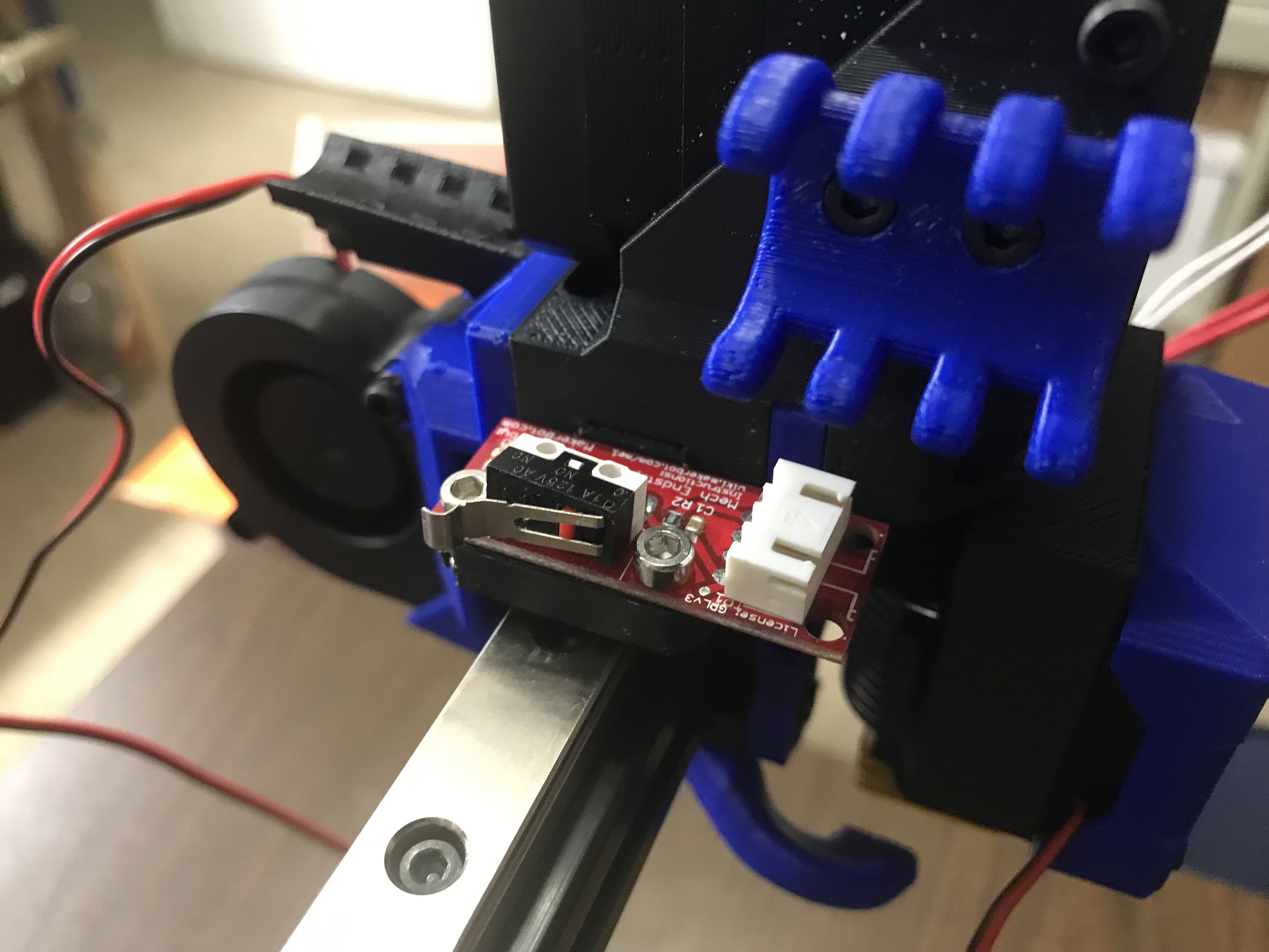 Rat Rig V-Minion EVA X-Axis Mount Remixed for MakerBot End Stop