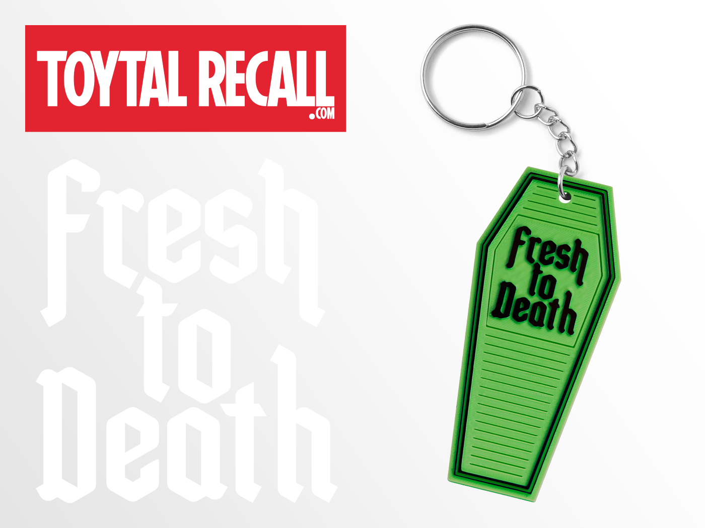 Coffin Keychain Fresh to Death by ToytalRecall | Download free STL ...