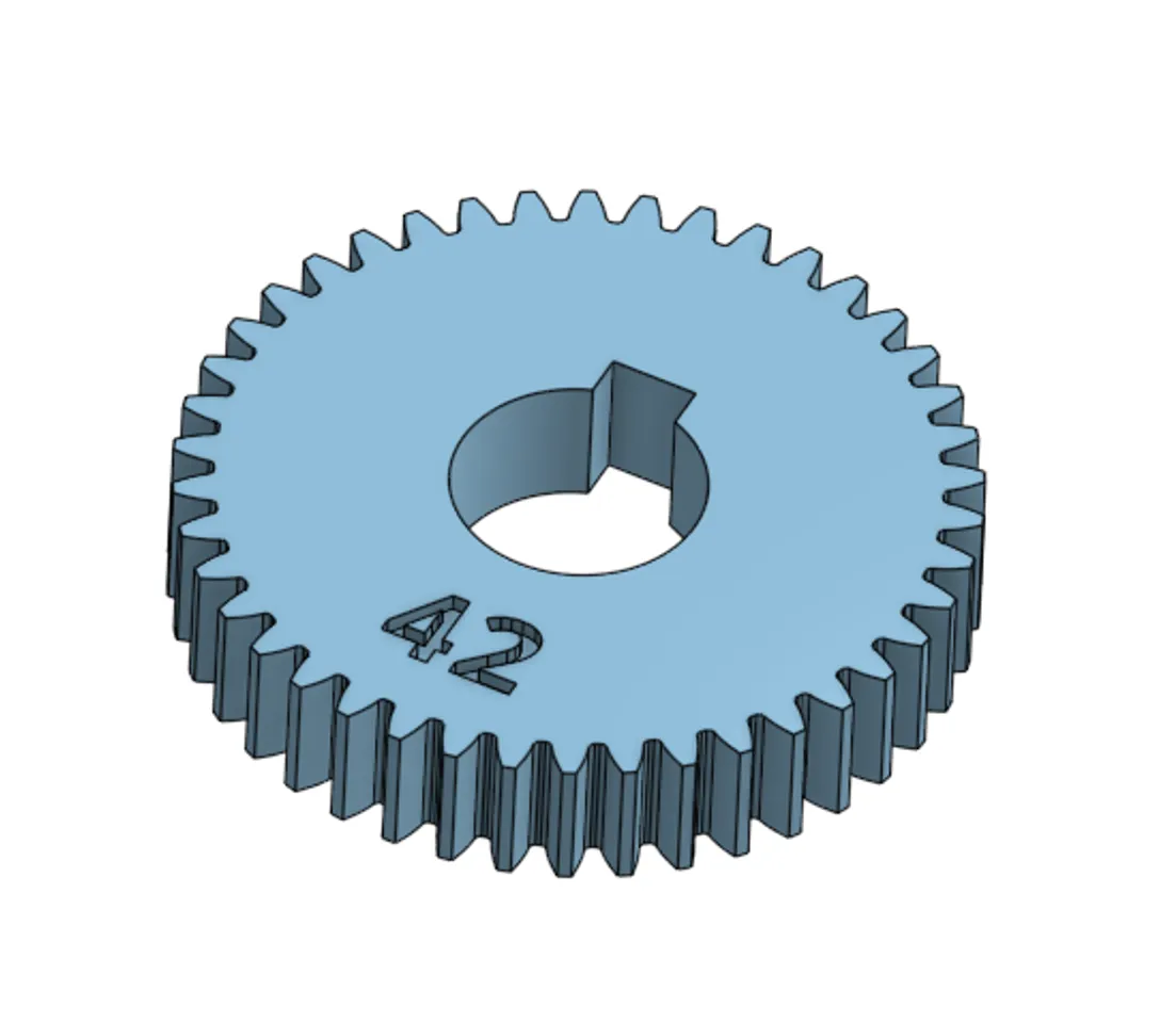 Lathe Change Gears - 9x20 by kaje | Download free STL model