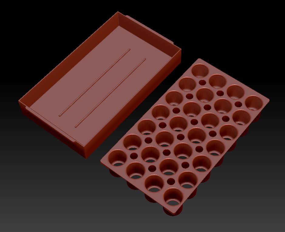 Krabice na sazenice. (Seedling box.)