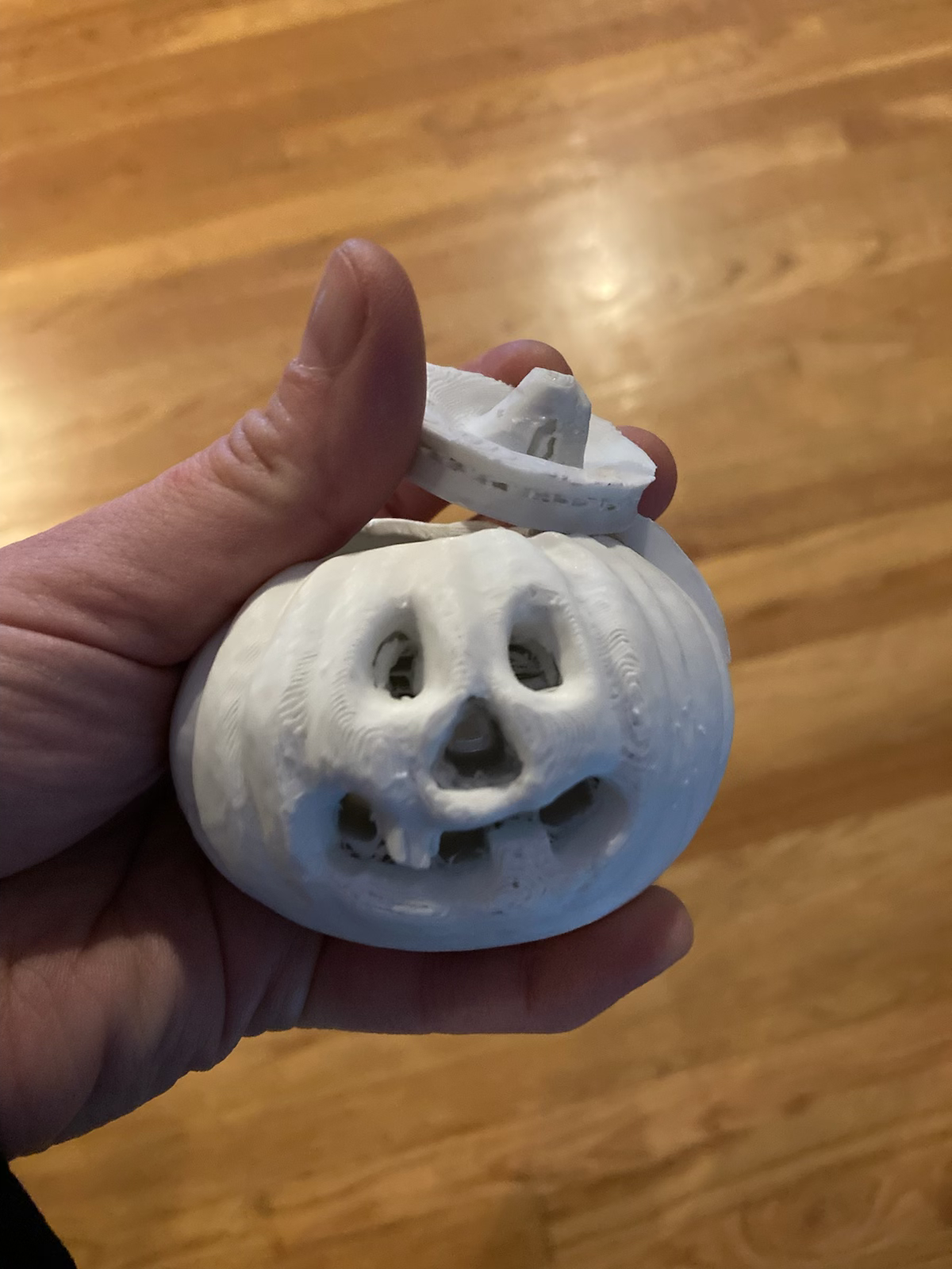 Jack O' Lantern (Pumpkin) With Lid!