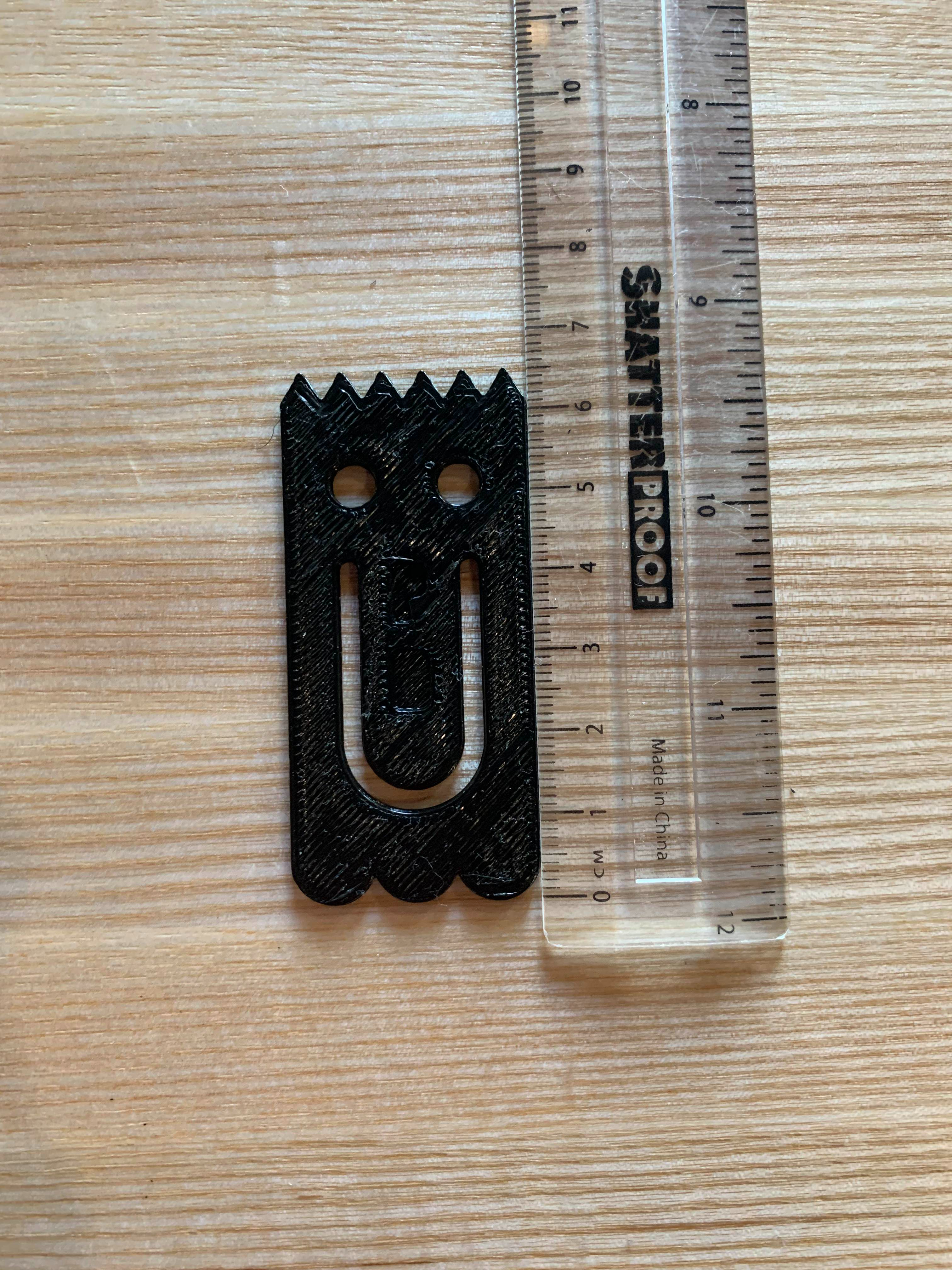 Miniatura 4 do modelo 3D Smiling Ghost Clip