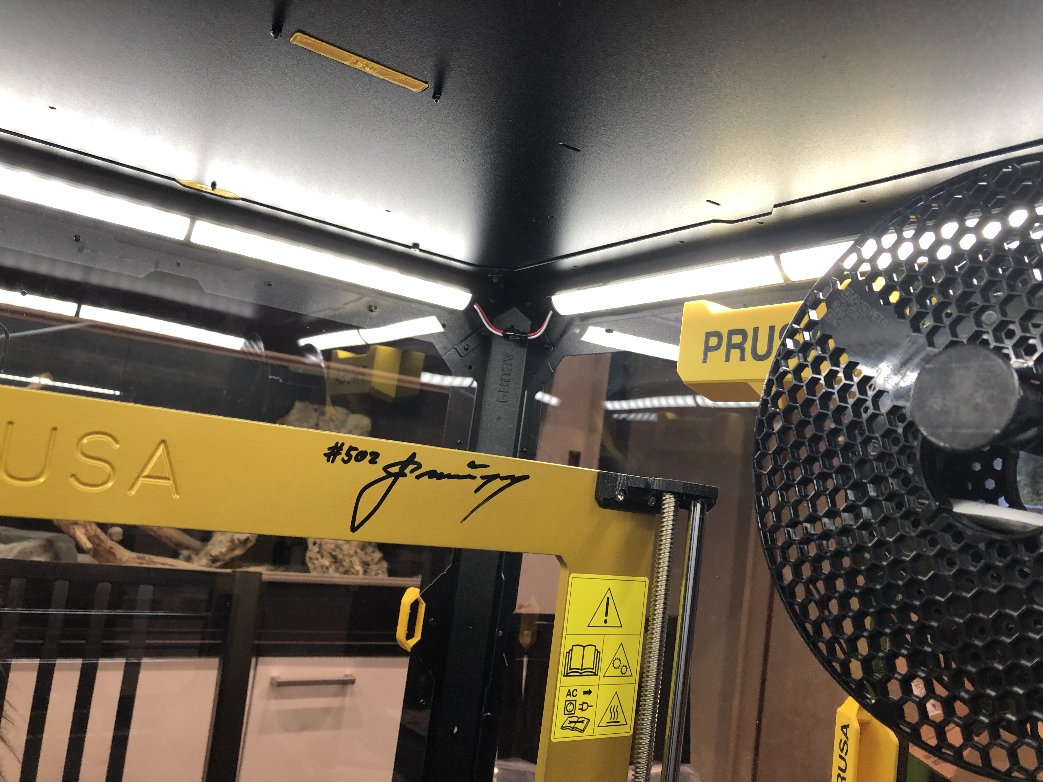 Led light for Original Prusa Enclosure
