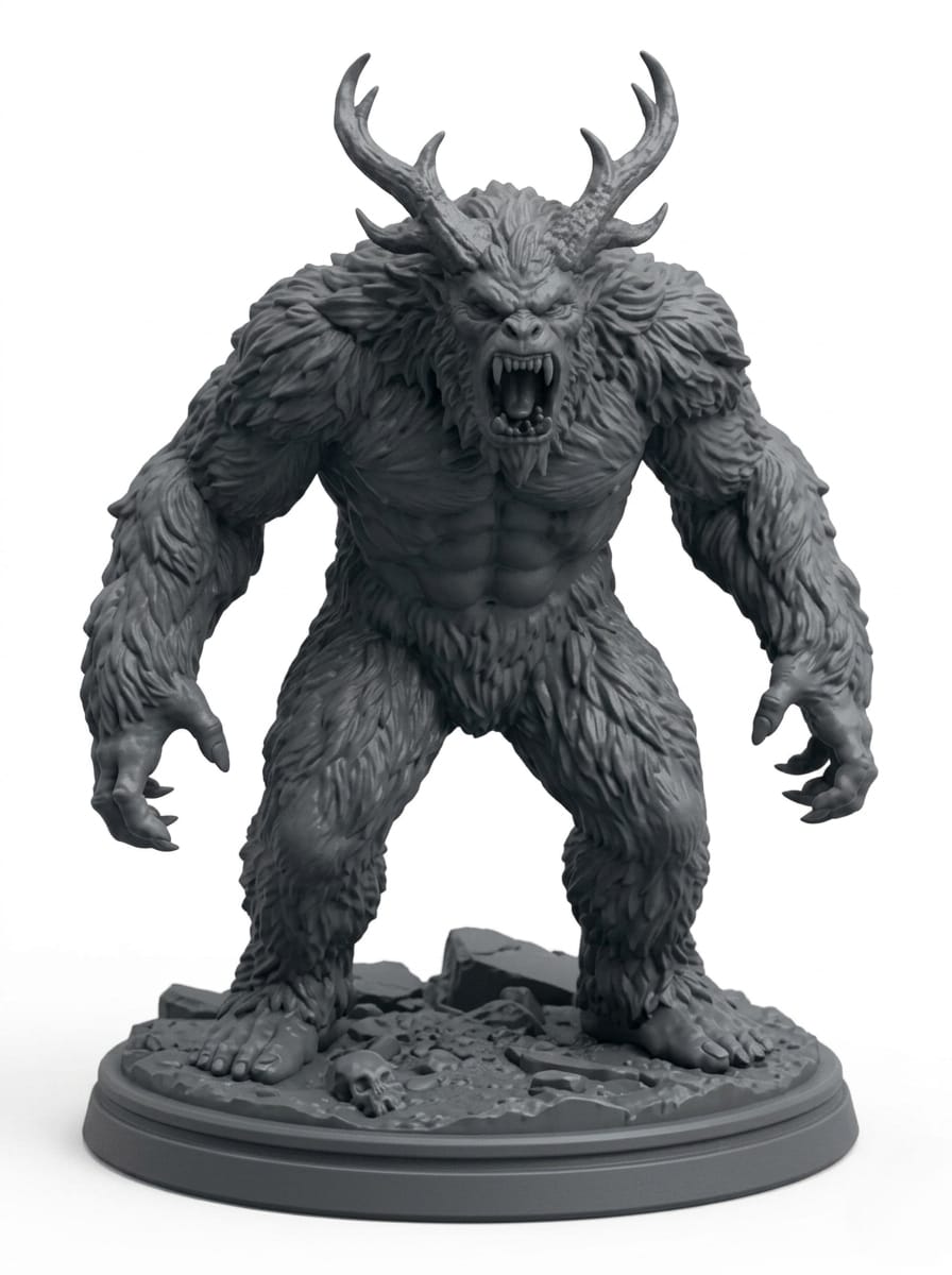 Yeti Statue