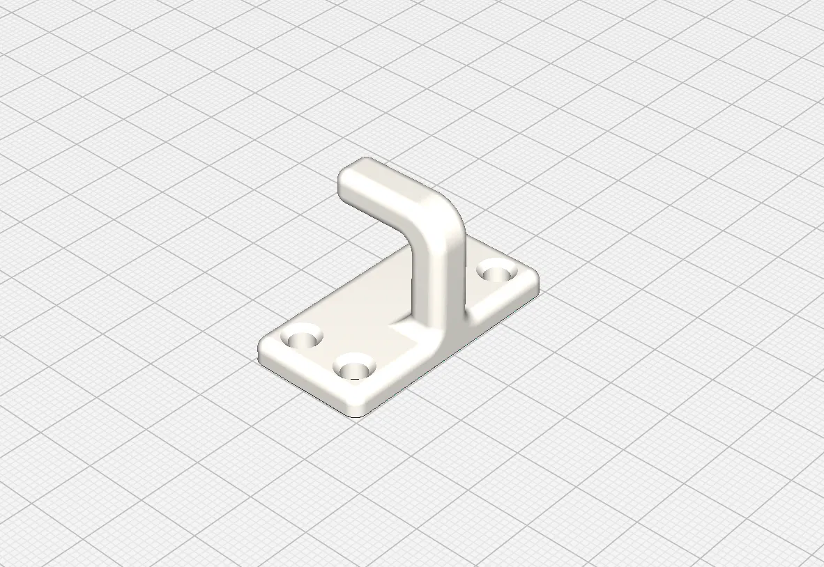 Wall hook by Spockandlock | Download free STL model | Printables.com