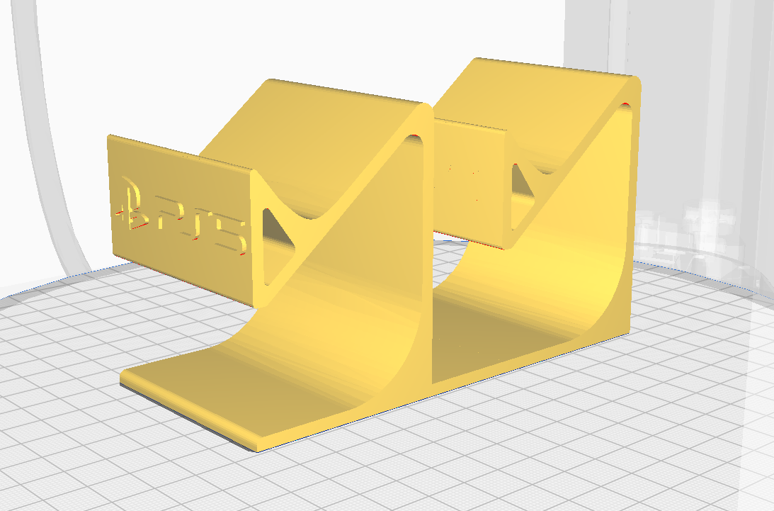 Miniatura 2 do modelo 3D Dual ps5 controller stand