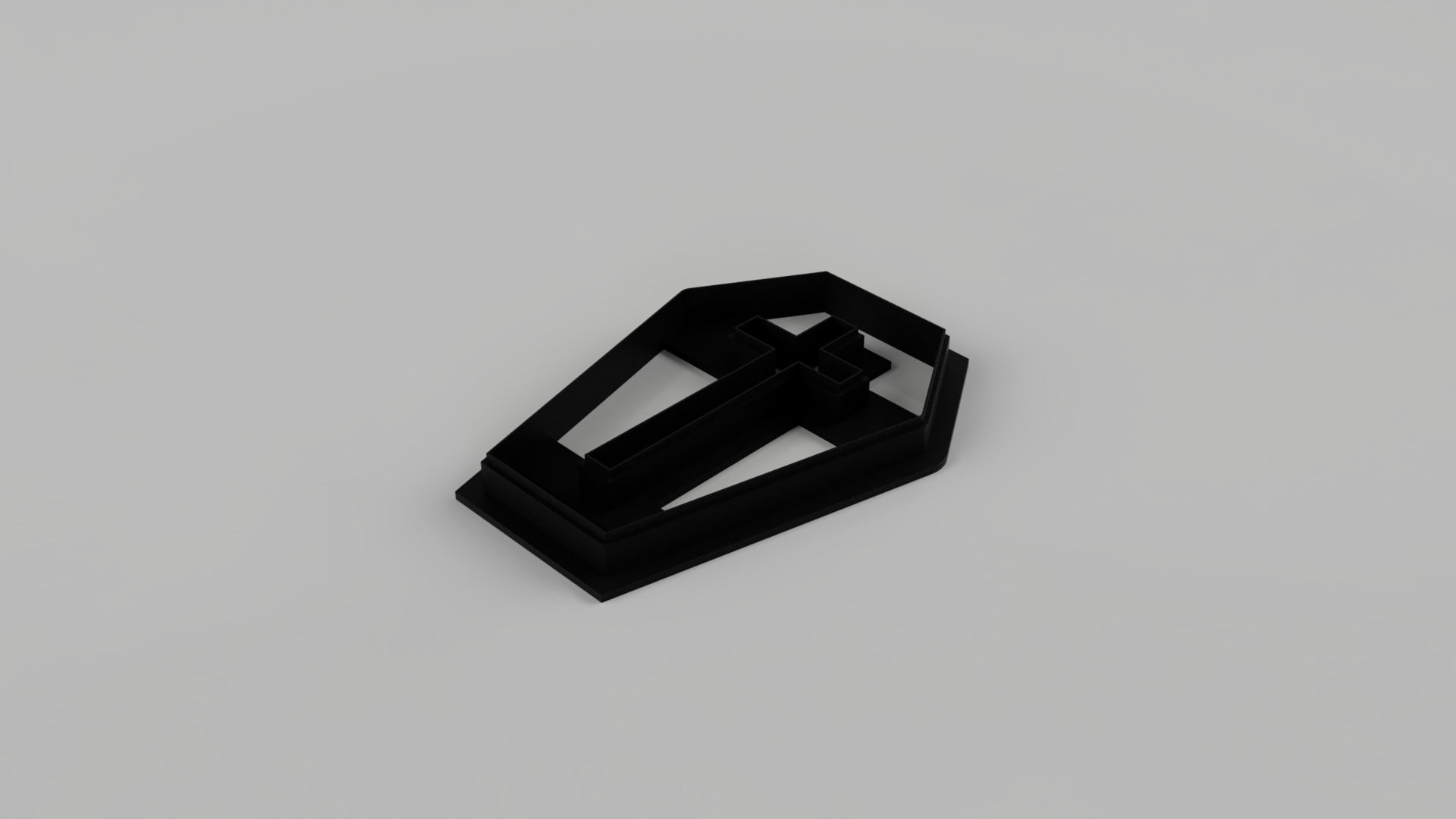 Coffin cookie cutter | Sarg Ausstechform