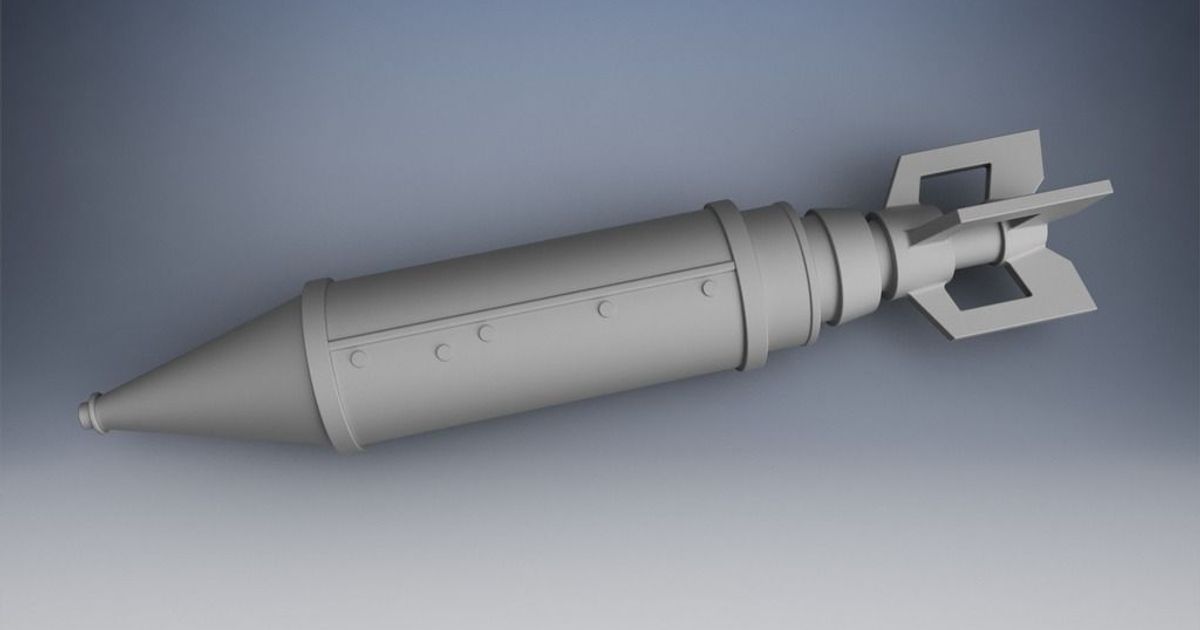 Rust Rocket by samsve Download free STL model