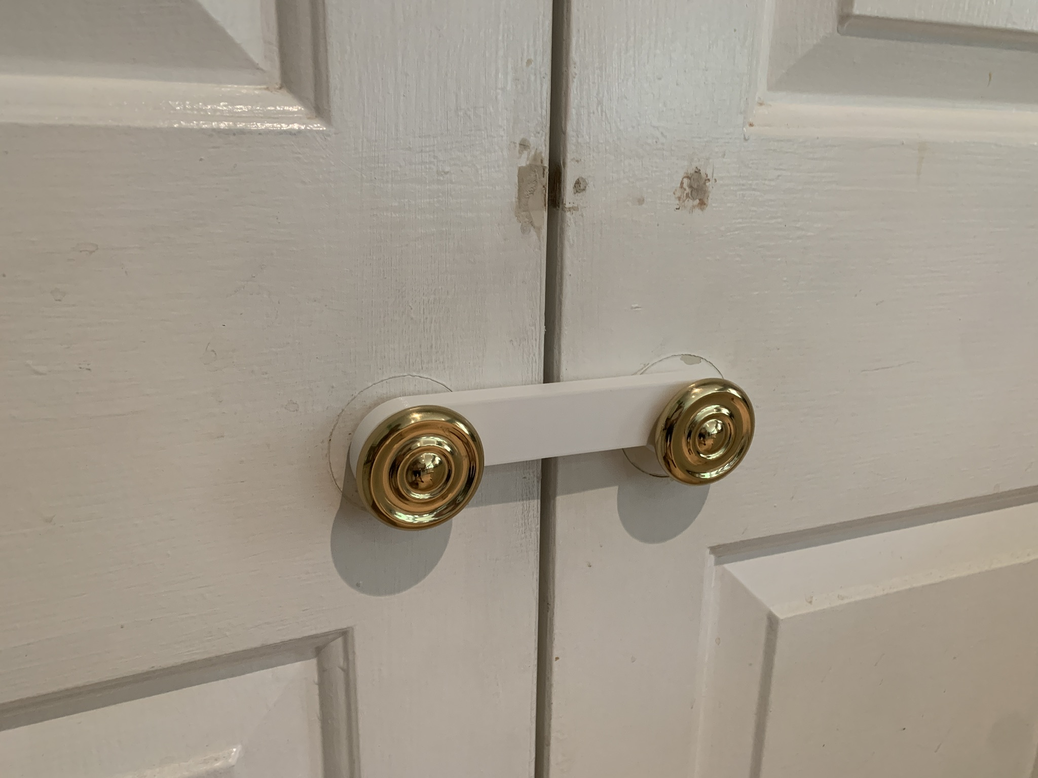 Double Door Lock Bar by povsky Download free STL model