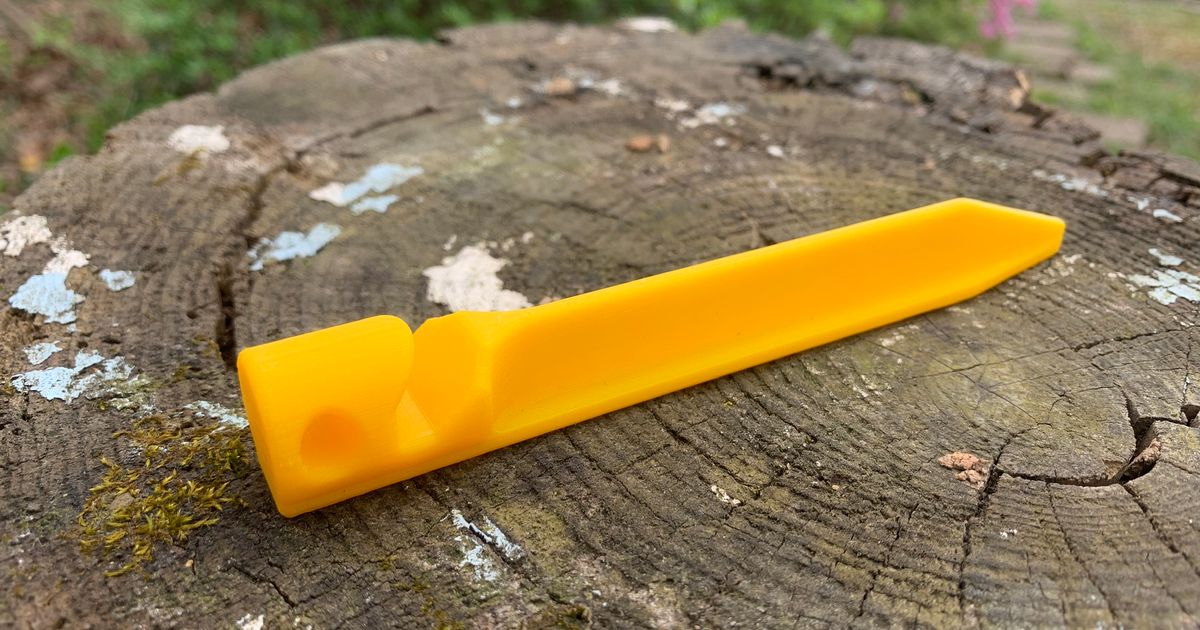 Tent Stake by povsky Download free STL model