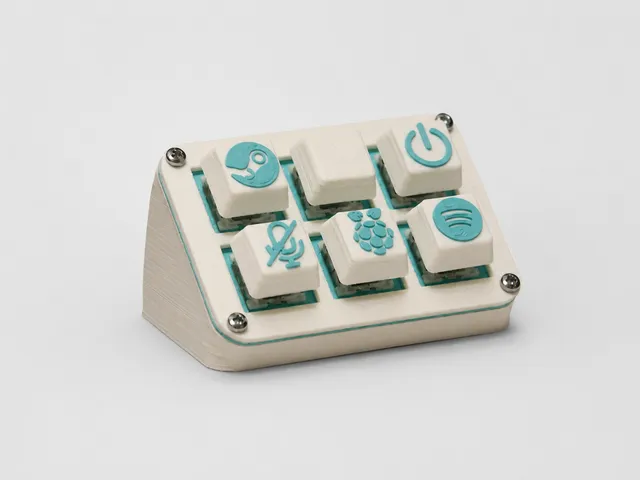 Keycaps for mechanical keyboard switches (DIY streamdeck)