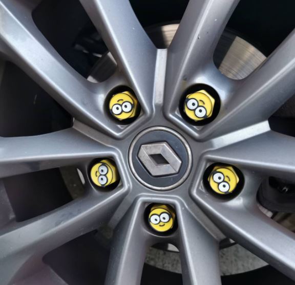 Minion Lugnut Cover Radmutter Cover