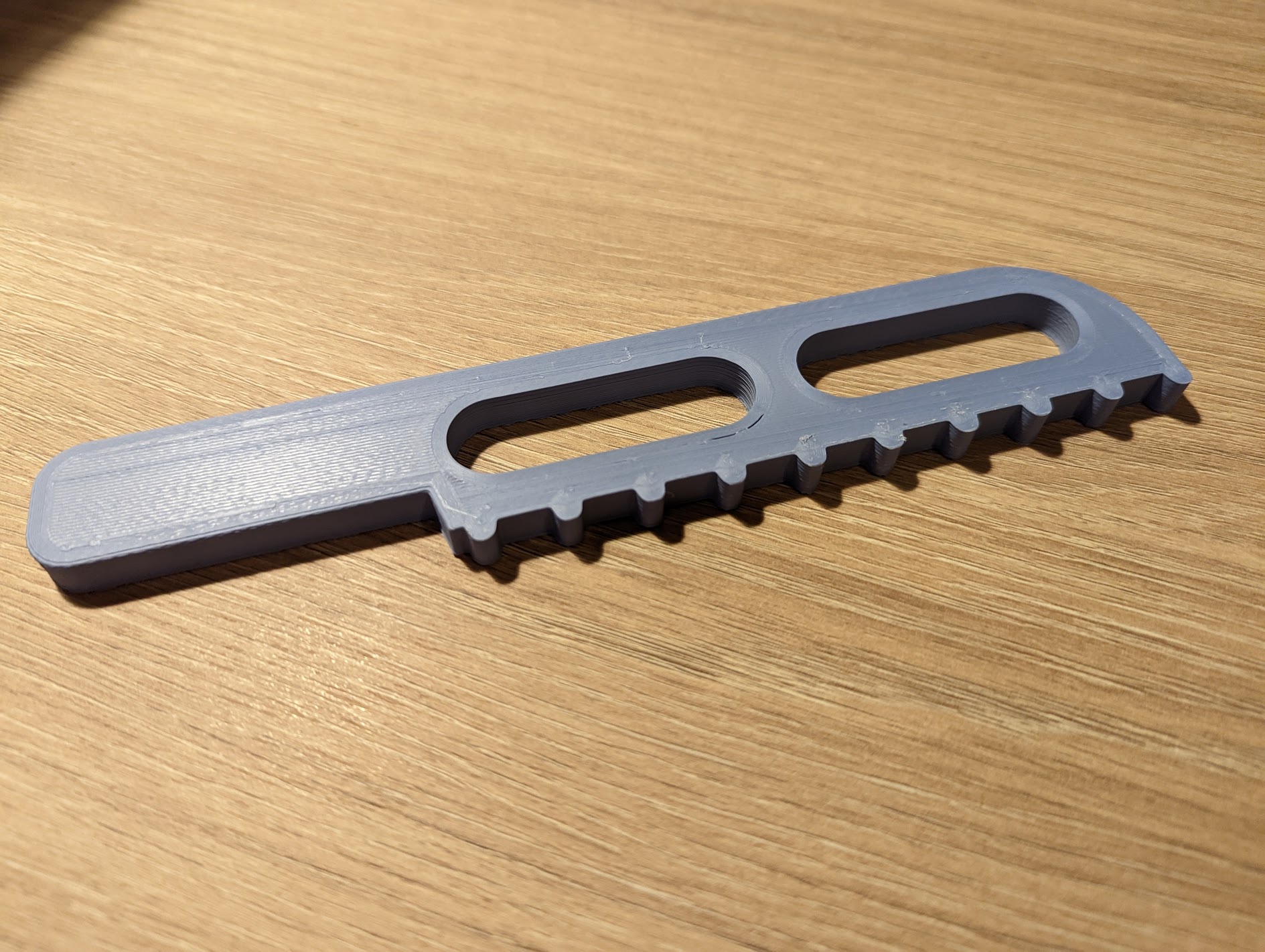 Caster wheel wrench tool by Barebaric Download free STL model