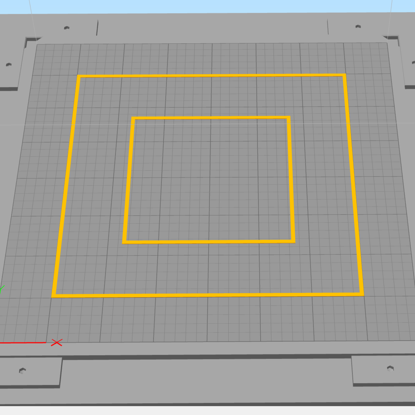Buildplate Level Test Print (150mmx150mm)