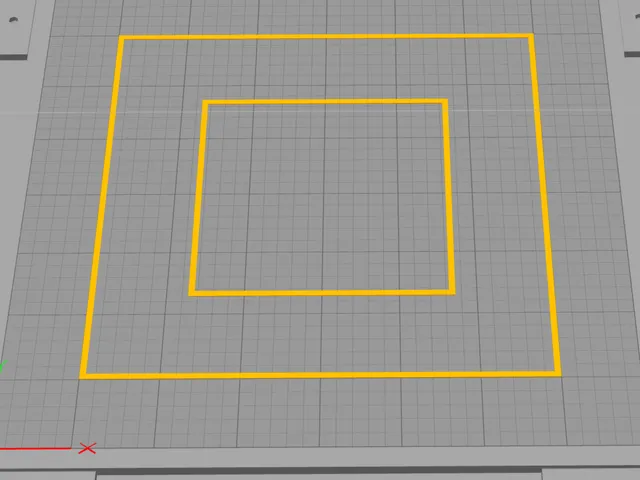 Buildplate Level Test Print (150mmx150mm)