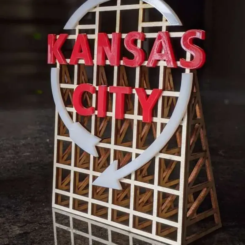 Kansas City Heart Sign Print (Western Auto Sign) – Flint & Field