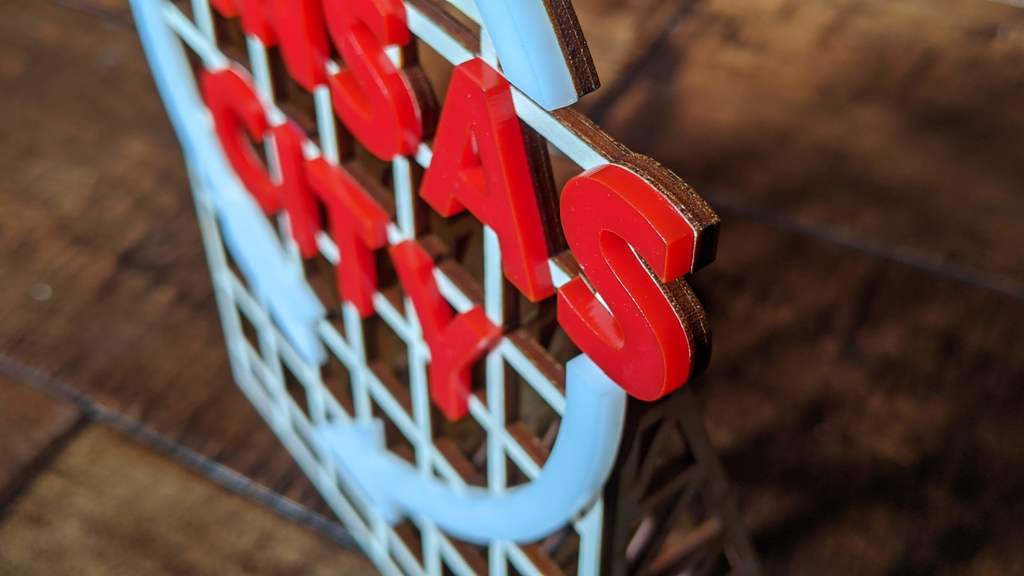 Laser Cut Kansas City Western Auto Sign by leonard | Download free STL ...