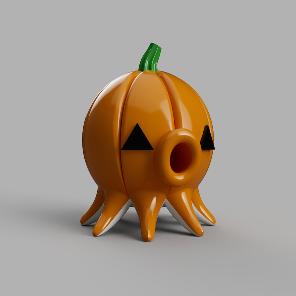 #3DTakoTuesday : Halloween Pumpkin Edition