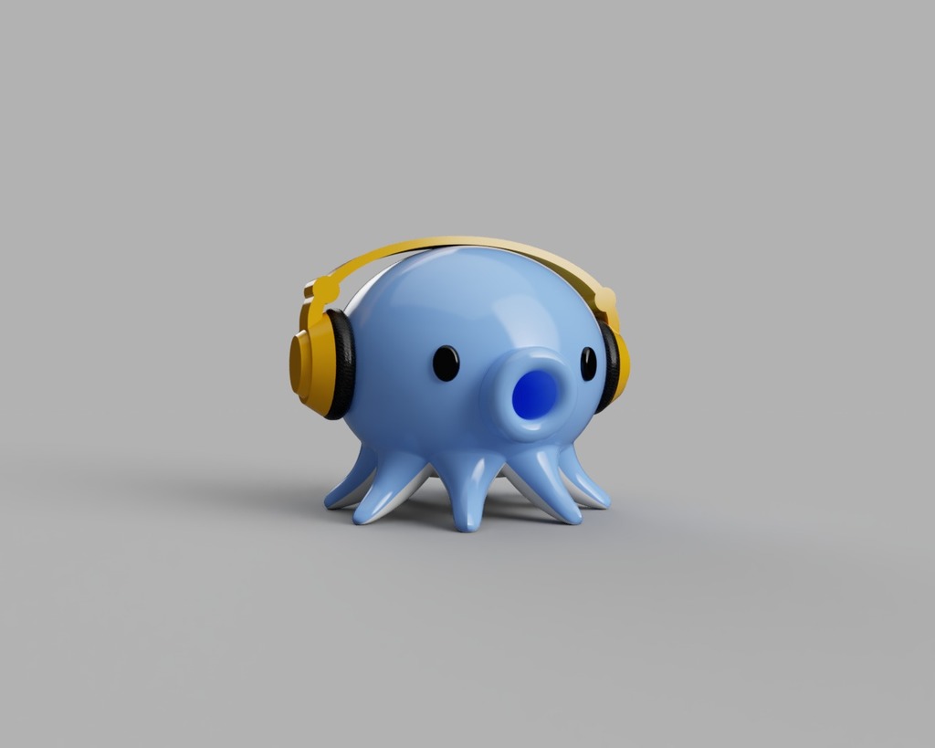 #3DTakoTuesday Headphones