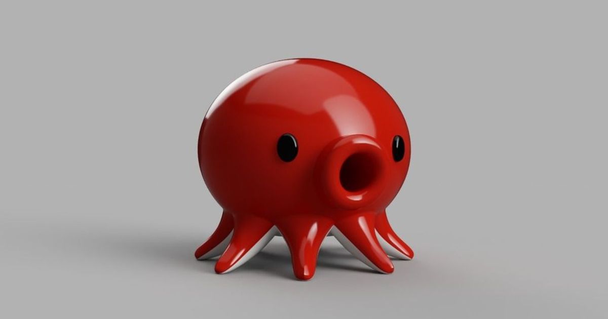 #3DTakoTuesday : The Mood Octopus by leonard | Download free STL model ...