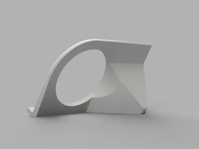 Minimal IKEA NORDMARKE/RALLEN wireless charger phone stand