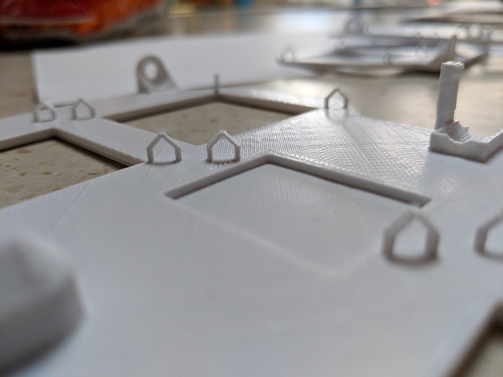 Miniatura 8 do modelo 3D 7 Segment LED Clock