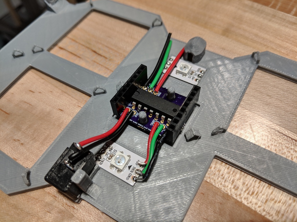 Miniatura 11 do modelo 3D 7 Segment LED Clock