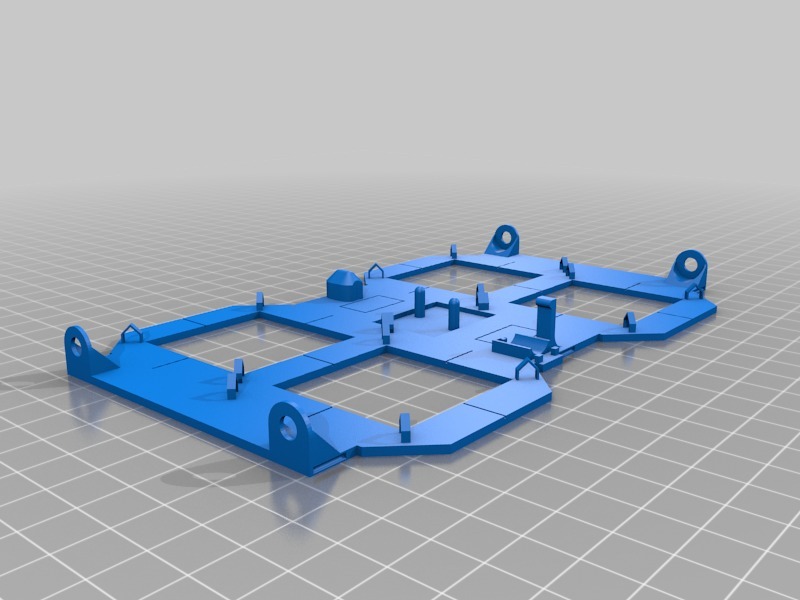 Miniatura 23 do modelo 3D 7 Segment LED Clock