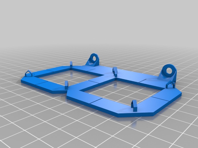 Miniatura 24 do modelo 3D 7 Segment LED Clock