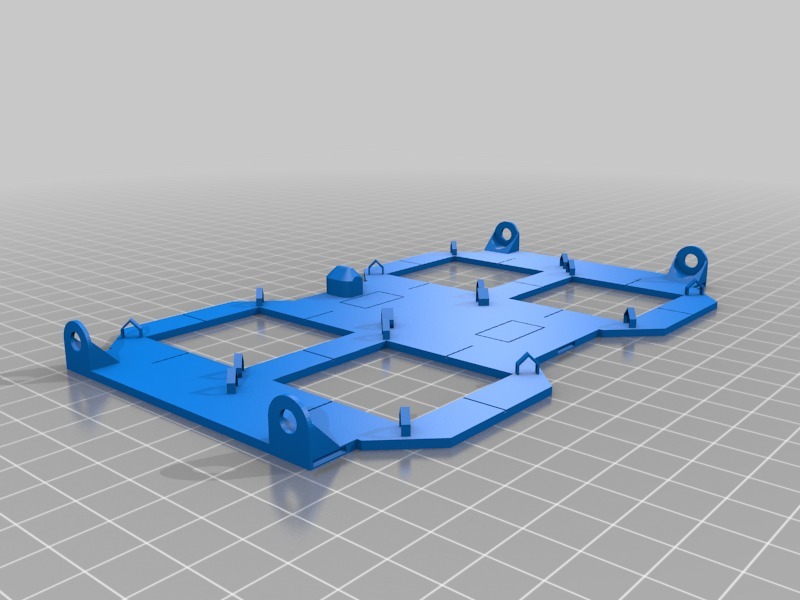 Miniatura 30 do modelo 3D 7 Segment LED Clock