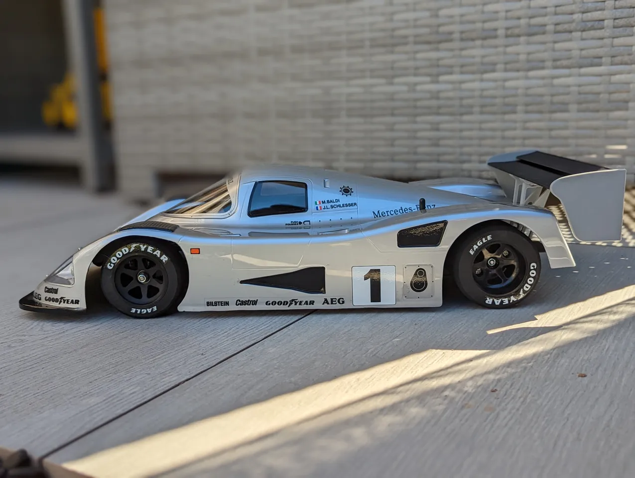 Tamiya C11 Rear Wing and Diffuser by juanmedinar20 | Download free